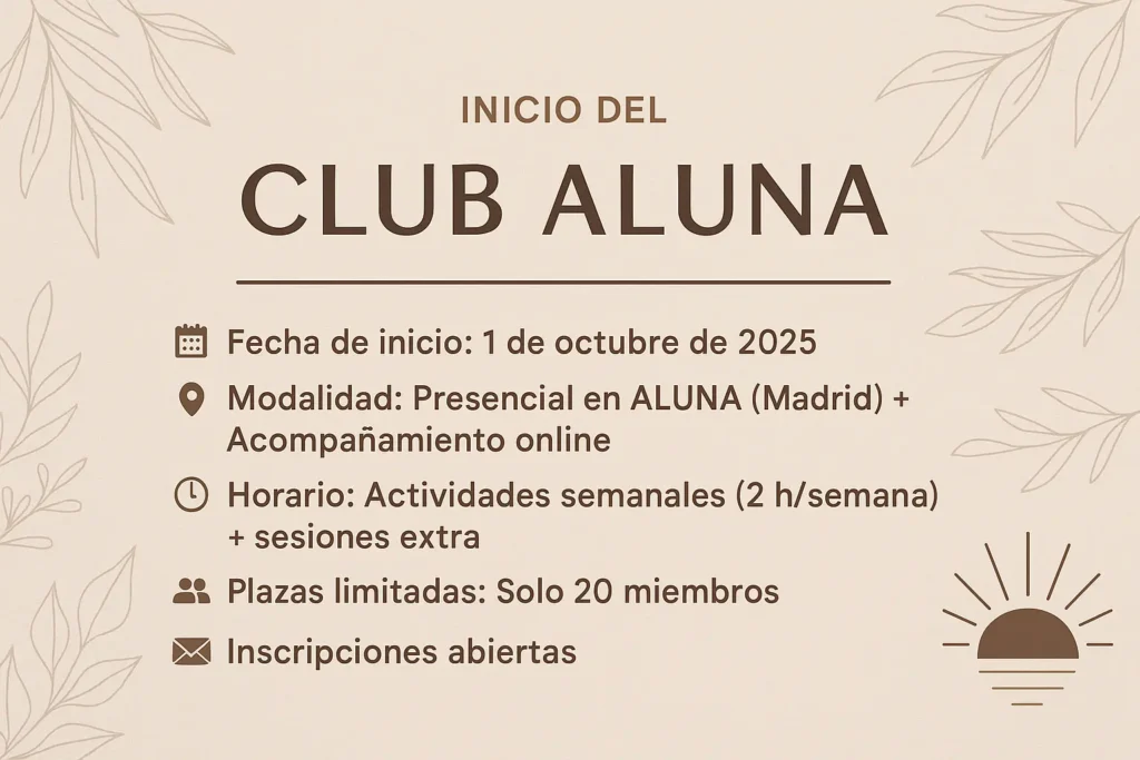 inicio club aluna