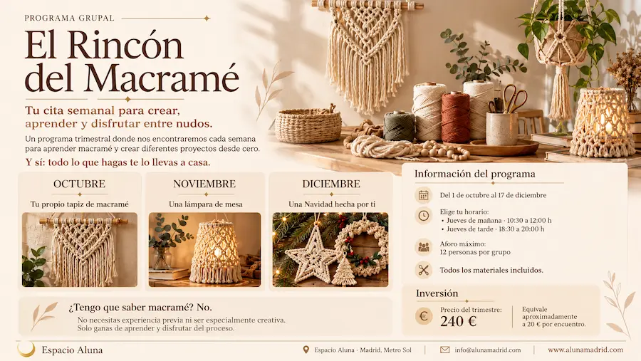 el rincon del macramé